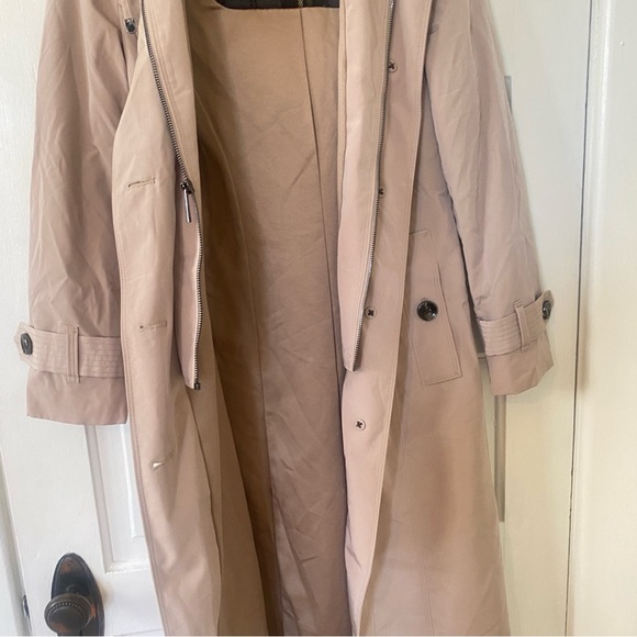 LONDON FOG COLLECTION Hooded Tan Women's Trench Coat Size PXXS - Picture 6 of 9